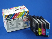 LC11BK・C・M・Y 4 互換インク 4色パック 【送料無料】
